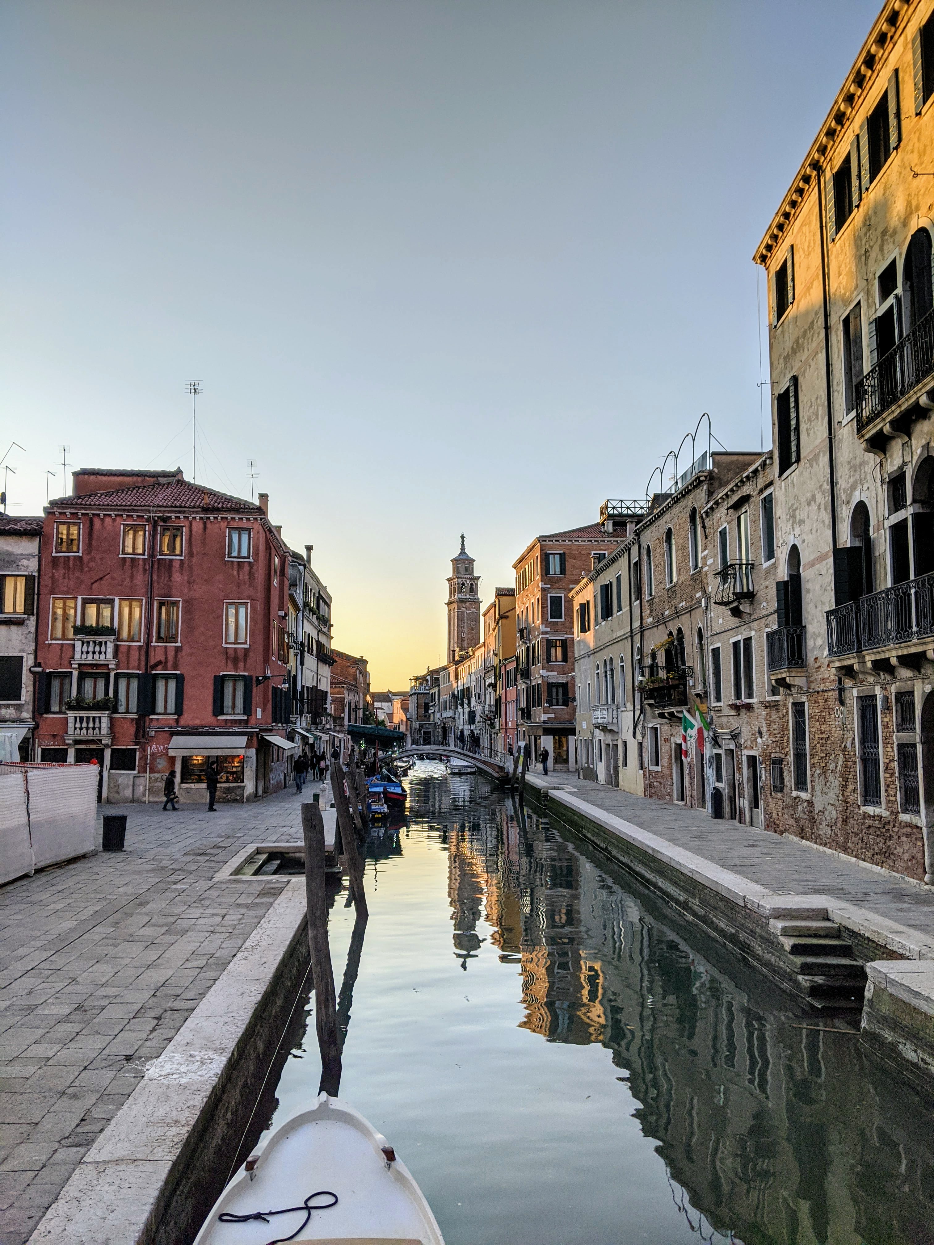 A Canal in Venice, Italy