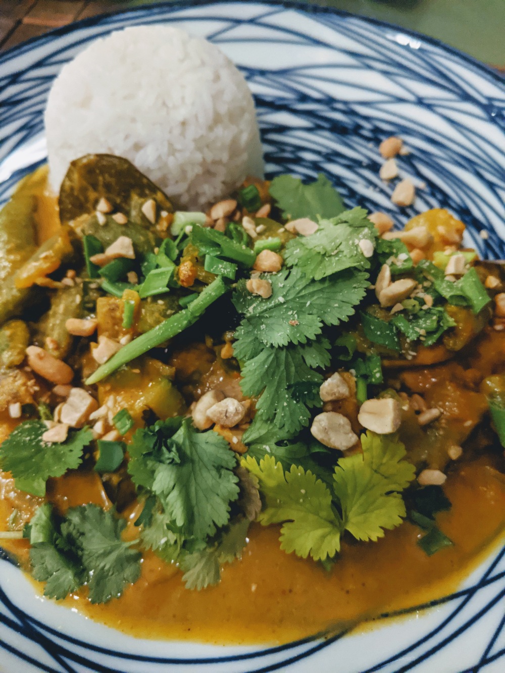 Edo Fusion Thai Green Curry Stir Fry